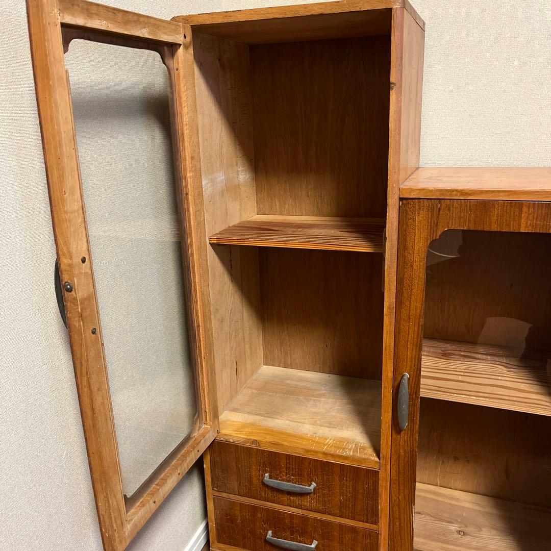 昭和レトロ　飾り棚　ヴィンテージ