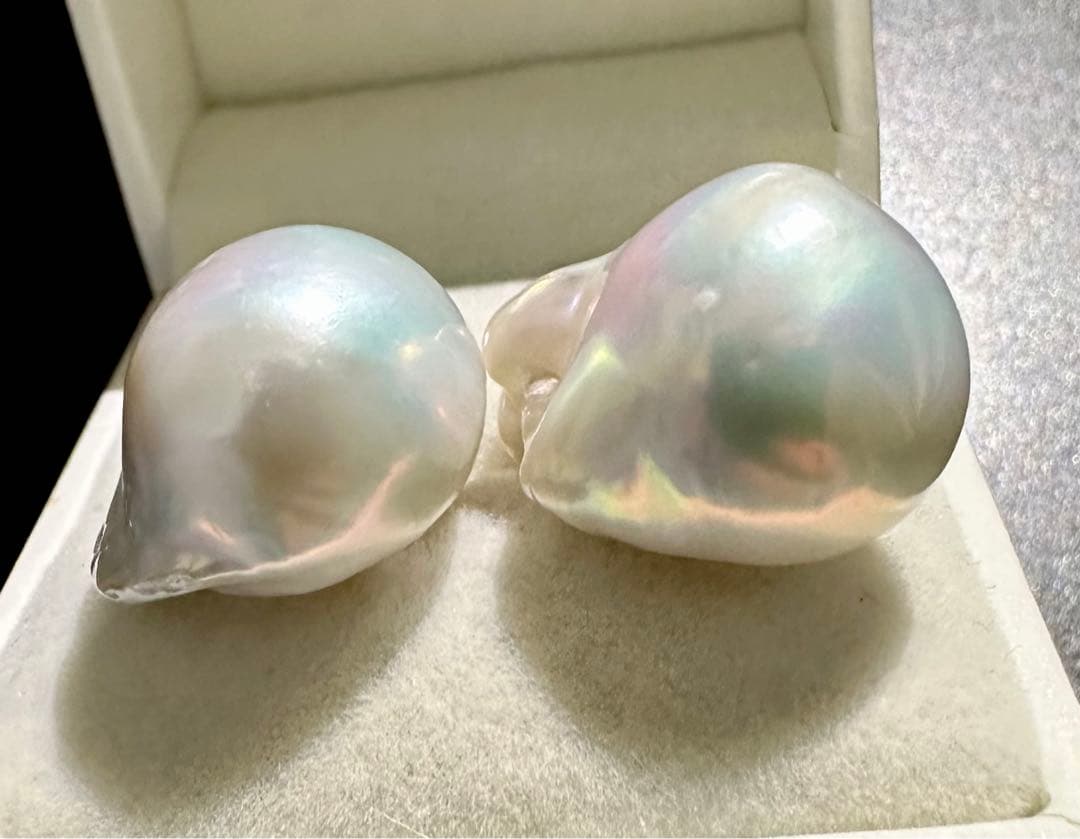 k14  バロック（オイスター）　直結ピアス