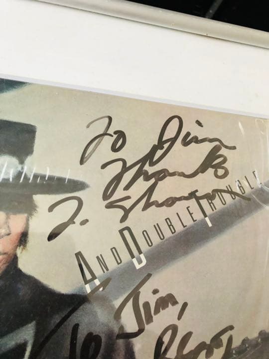 STEVIE RAY VAUGHAN /スティービーレイヴォーン サイン 鑑定証 - メルカリ