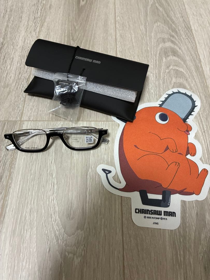 jins チェンソーマン コラボ レゼ メガネ 眼鏡 - メルカリ