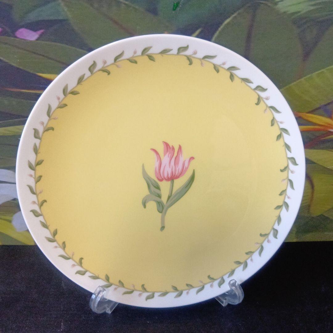 ❤Tiffany & Co.『 ピンクチューリップ』ブルー&イエロー 箱付き