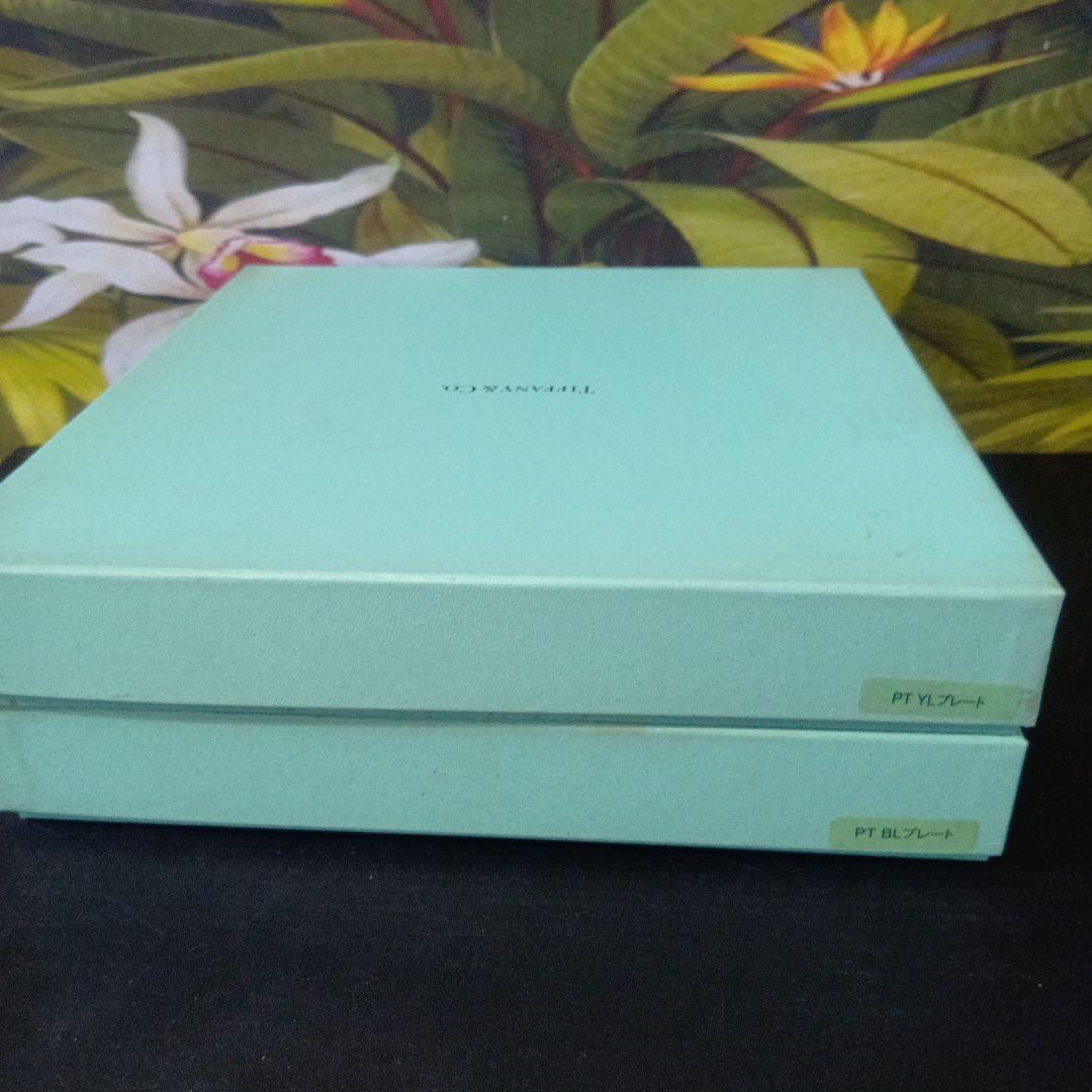 ❤Tiffany & Co.『 ピンクチューリップ』ブルー&イエロー 箱付き