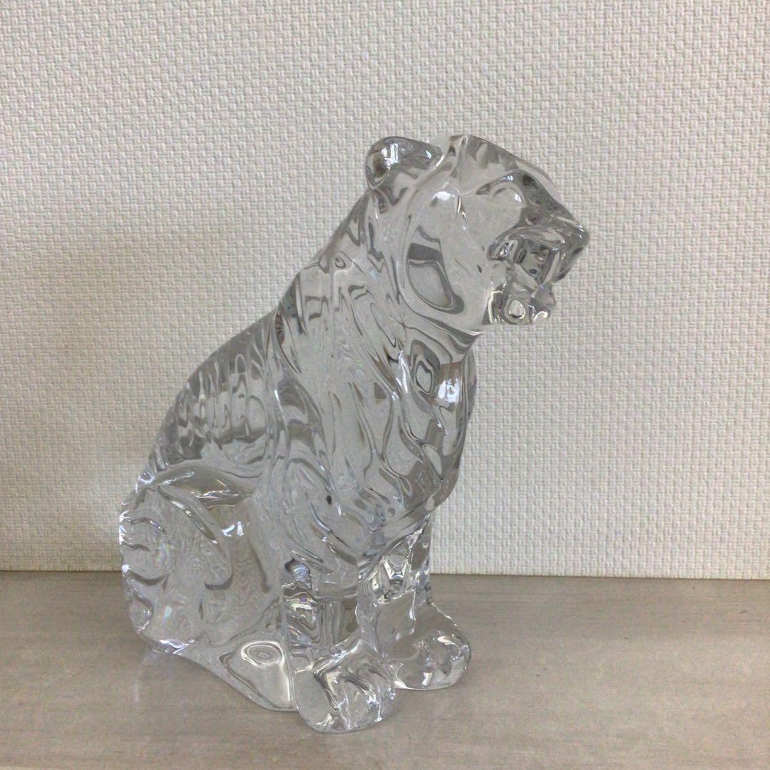 【希少】バカラ Baccarat 虎 タイガー 大