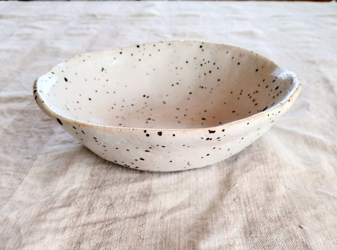 こばやしゆふ／ダルメシアン 器2点セット／皿 ボウル