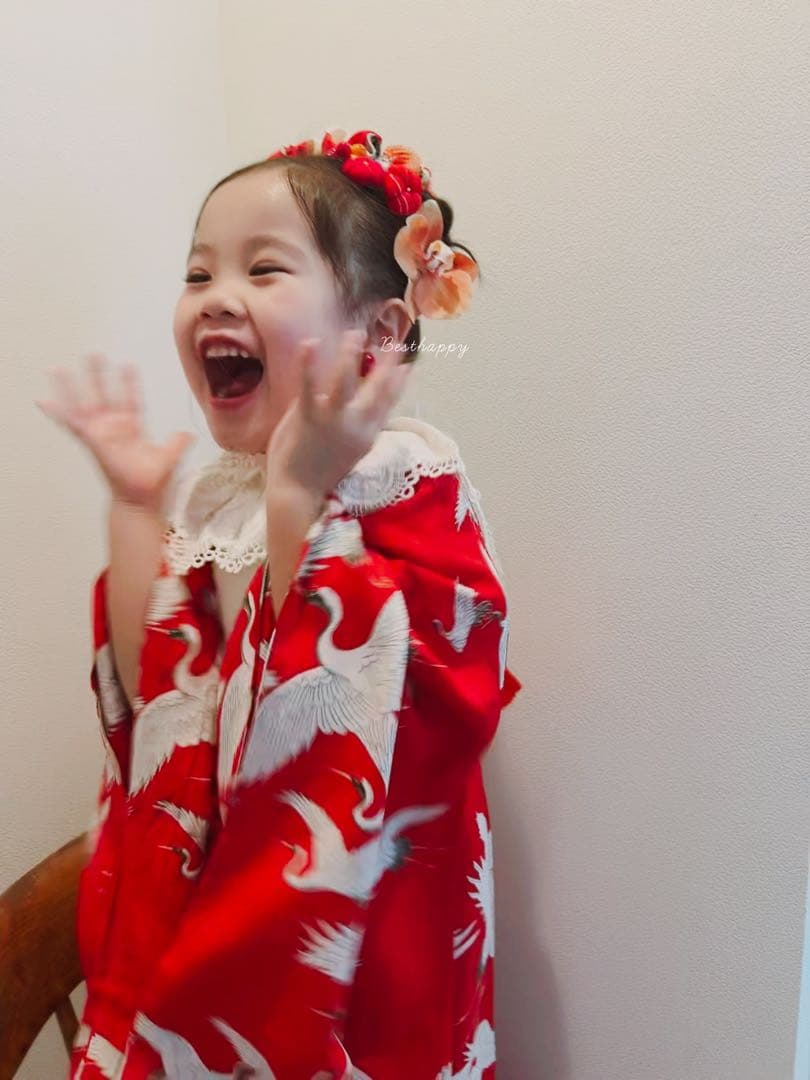 h*r様 七五三　七五三髪飾り　ヘッドドレス　着物髪飾り　リメイク髪飾り　029