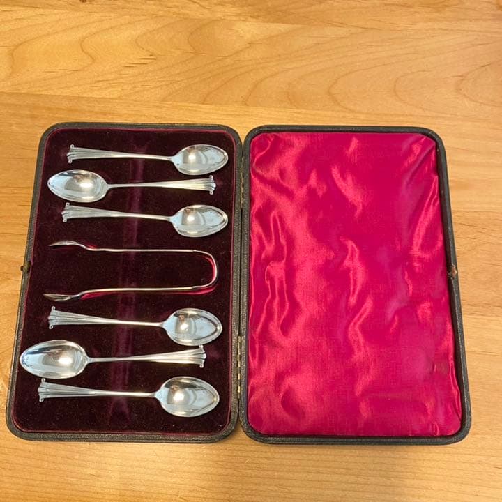 シルバー　スプーン　トング　純銀　セット　銀食器　カトラリー