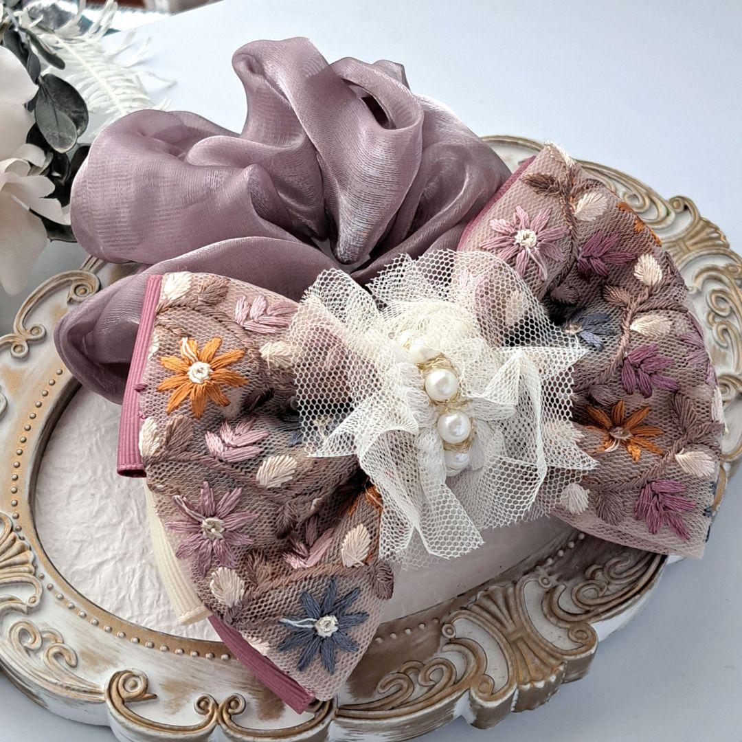 まいちん様お取引中⭐3137⭐❣️大人可愛い華やかアクセ❣️オリジナル✴インド