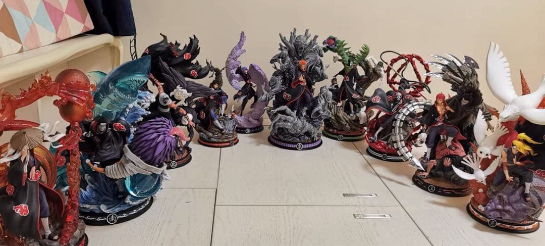 NARUTO ナルト うちはイタチ 1/8 ガレージキット ガレキ スタチュー①