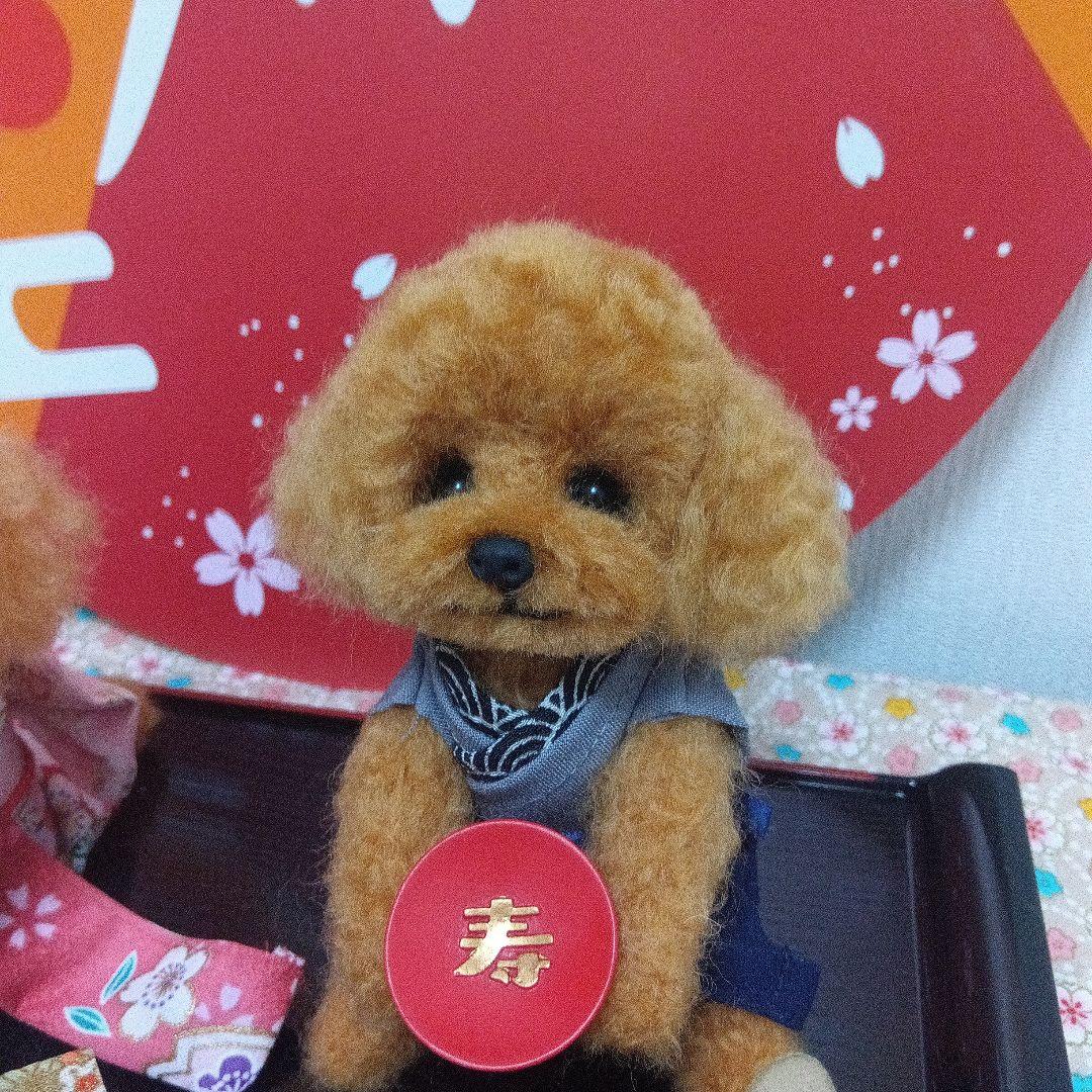 羊毛フェルト　トイプードル　♡ティファニー♡
