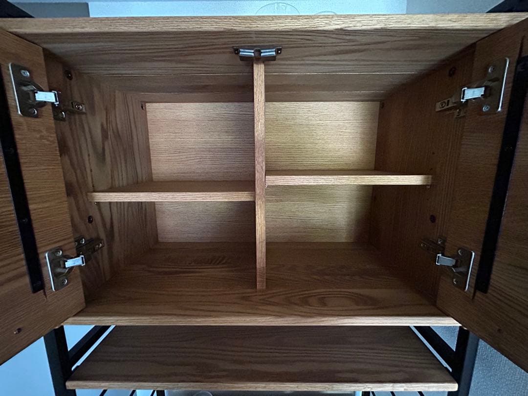 たんちゃん！！　モモナチュラル　カップボード　食器棚