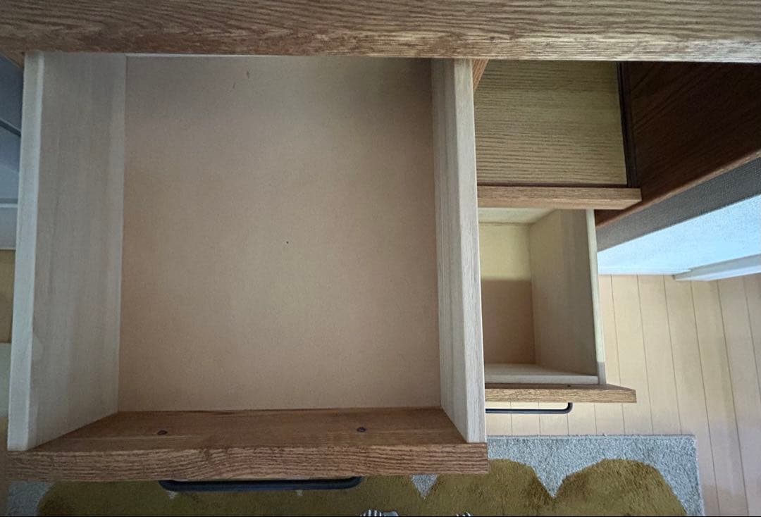 たんちゃん！！　モモナチュラル　カップボード　食器棚