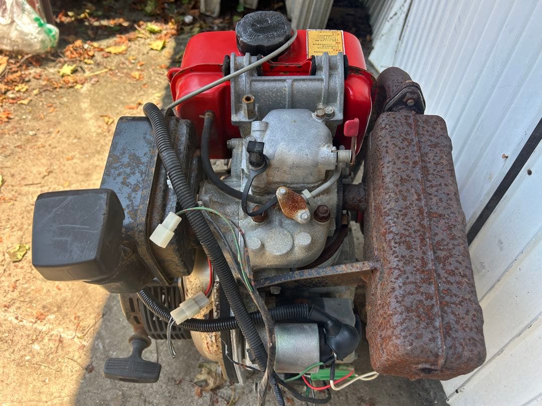 宮崎　ヤンマー　空冷ディーゼルエンジン　セル付き L60 6馬力　ディーゼル