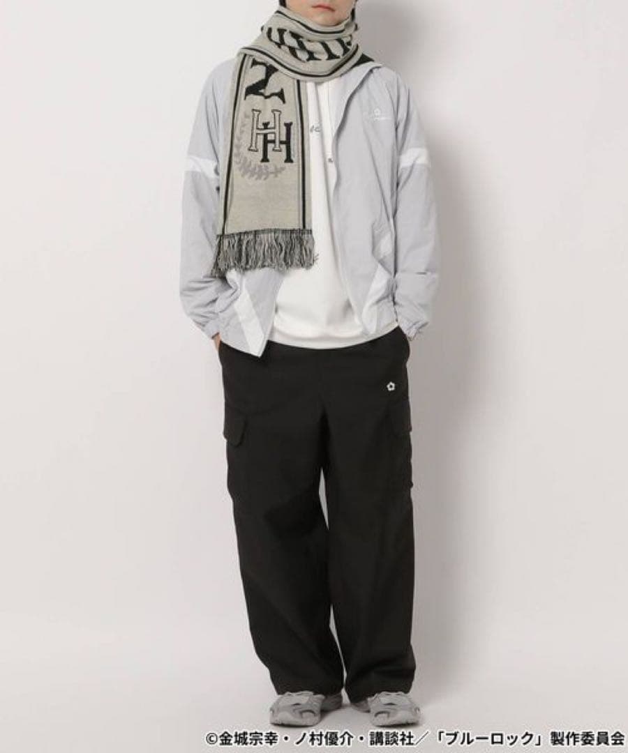 and ST RAGEBLUE 凪 誠士郎 サッカーニットマフラー - メルカリ