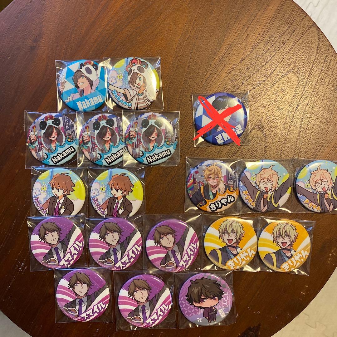 ワイテルズ 缶バッチ タワバラ - メルカリ