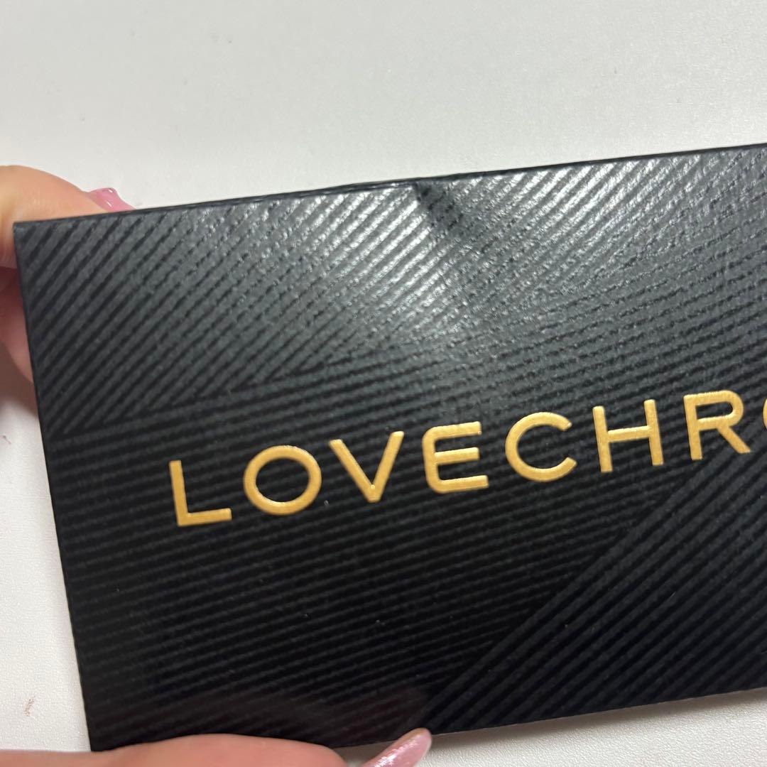 LOVECHROME ゴールドヘアコーム 専用ポーチ付き