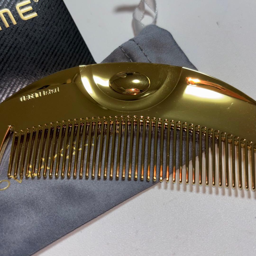 LOVECHROME ゴールドヘアコーム 専用ポーチ付き