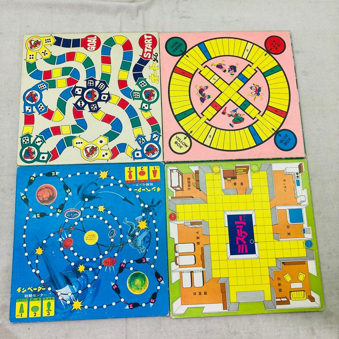 昭和レトロ】はなやまの家庭盤 ニューカーネーション ボードゲーム