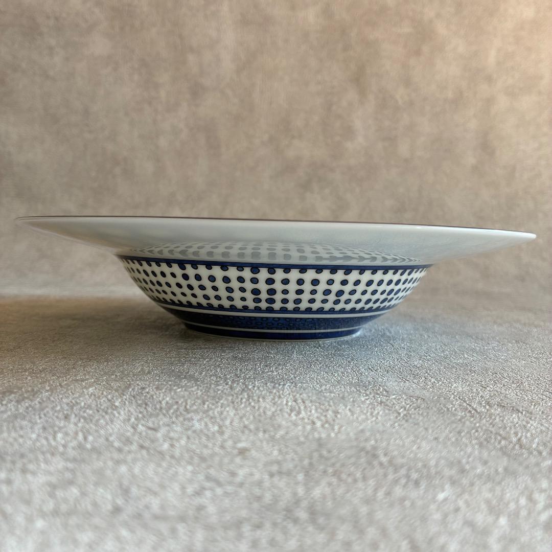 Hermès Bleus D'Ailleurs ブルーダイユール スープ皿