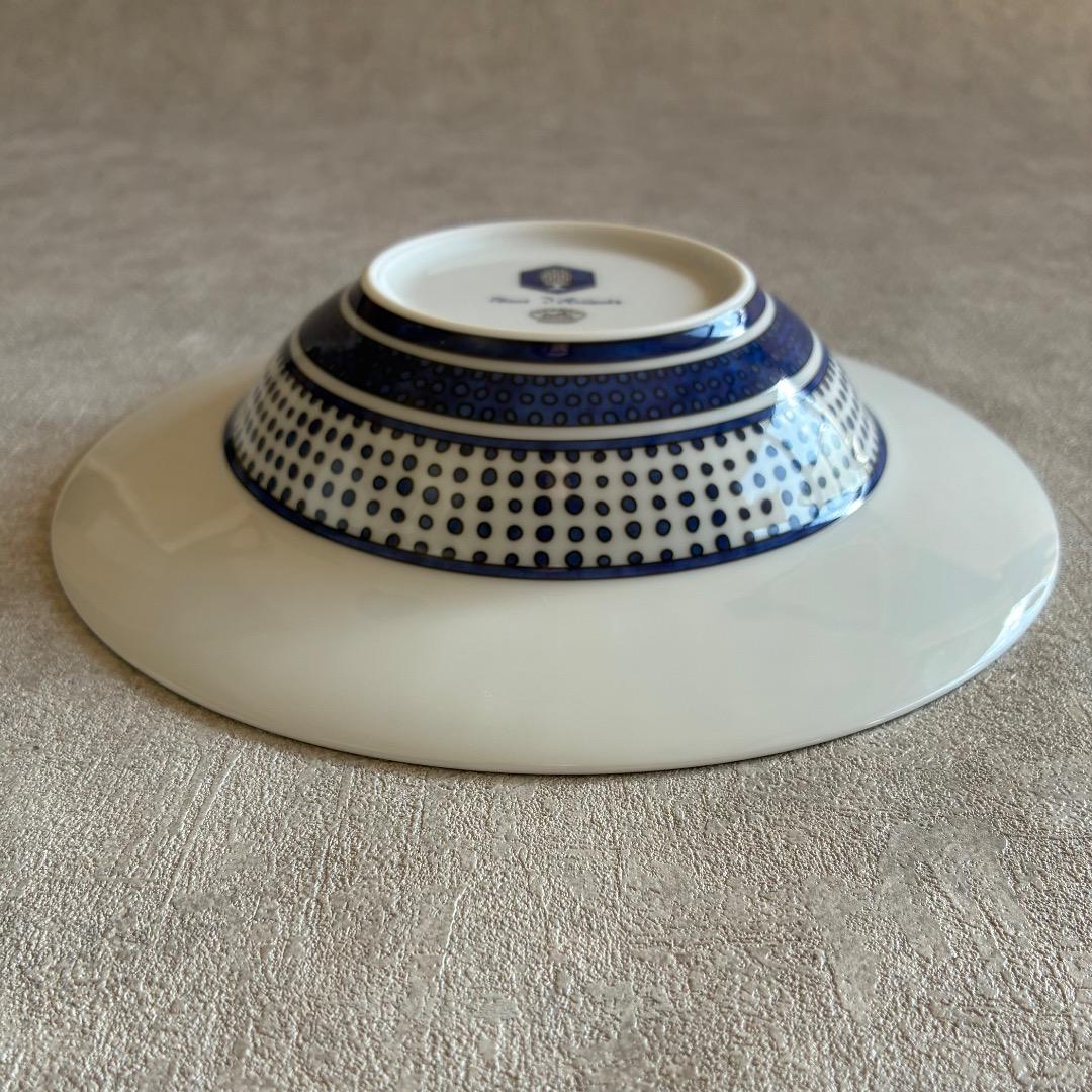 Hermès Bleus D'Ailleurs ブルーダイユール スープ皿