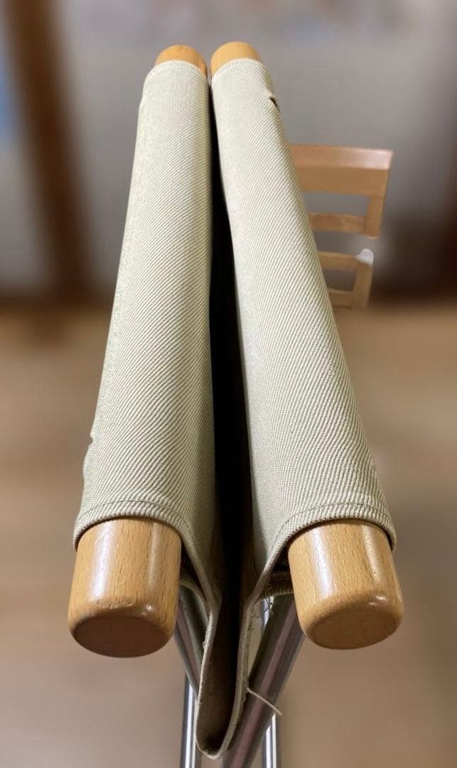 ニイチェア　オットマン　セージグリーン　折りたたみ式