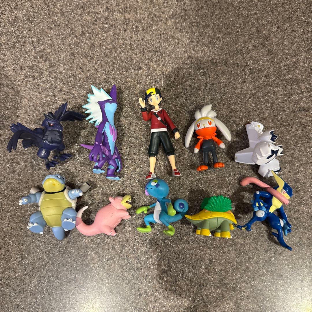 モンコレ　ポケモンフィギュアセット 52体 ポケデルゼ1個　TOMY 断捨離品