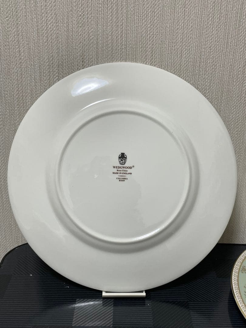 ウェッジウッド　コロンビアセージグリーン　ディナープレート27.5cm