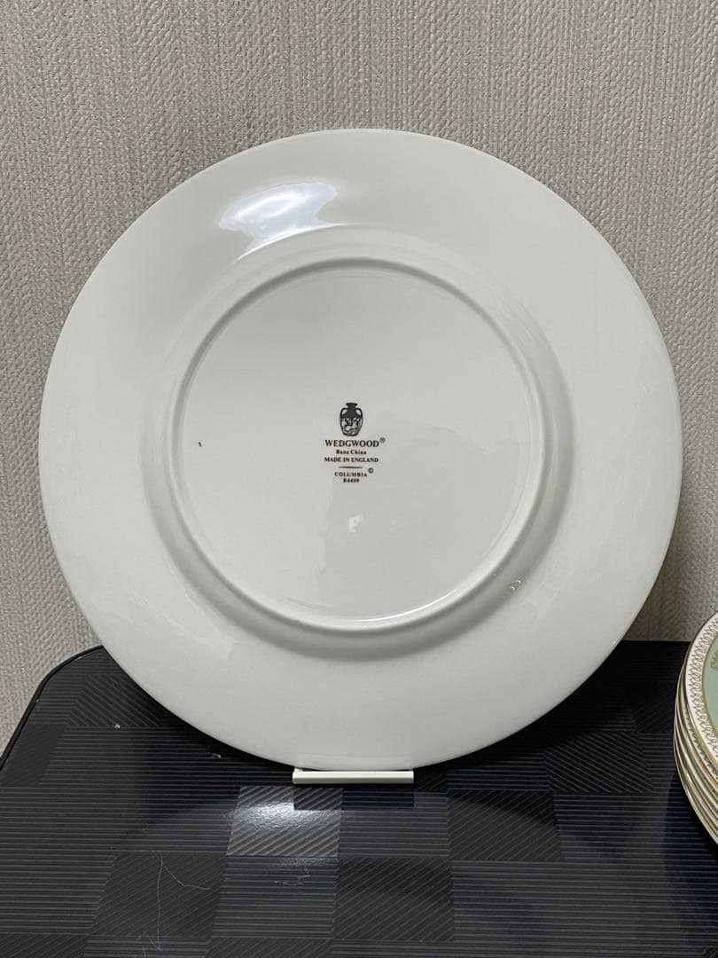 ウェッジウッド　コロンビアセージグリーン　ディナープレート27.5cm