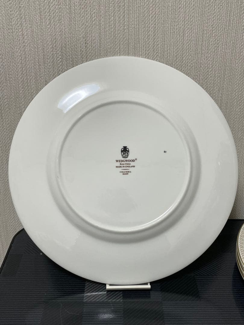 ウェッジウッド　コロンビアセージグリーン　ディナープレート27.5cm