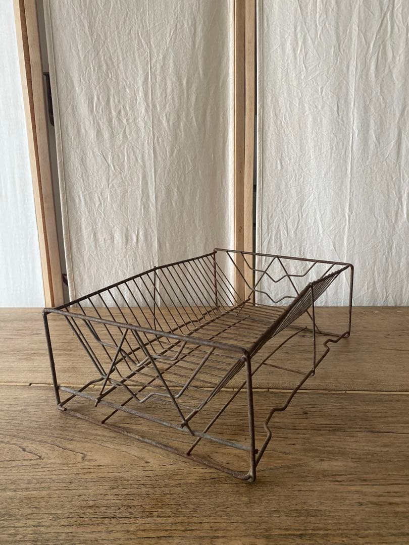 フランスアンティーク ディッシュラック アイアン