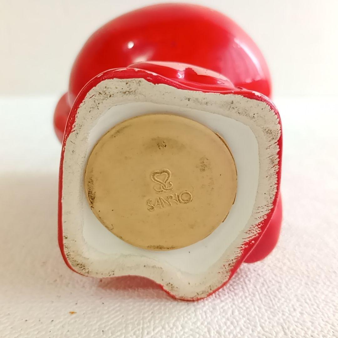 S81:70年代サンリオ 陶器 貯金箱女の子 昭和レトロ SANRIO 水森亜土