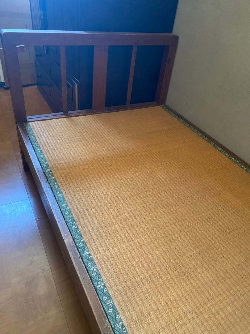 木製 すのこベッド 約193cm x 75cm×97cm