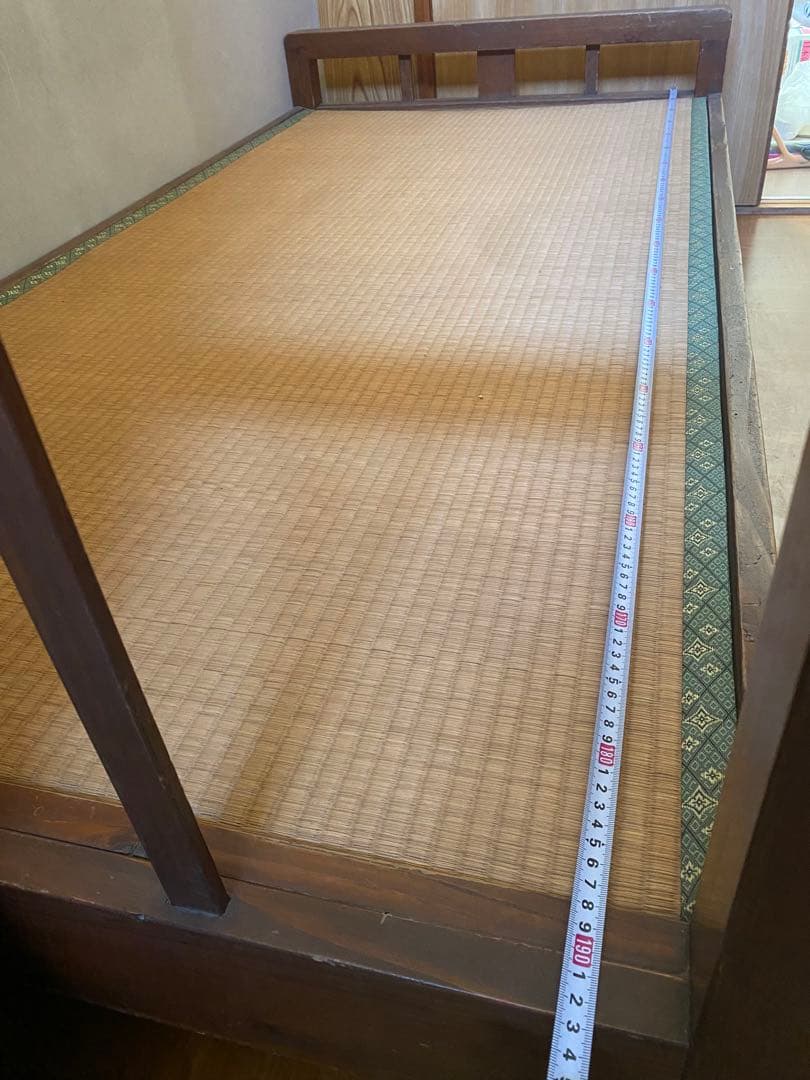 木製 すのこベッド 約193cm x 75cm×97cm