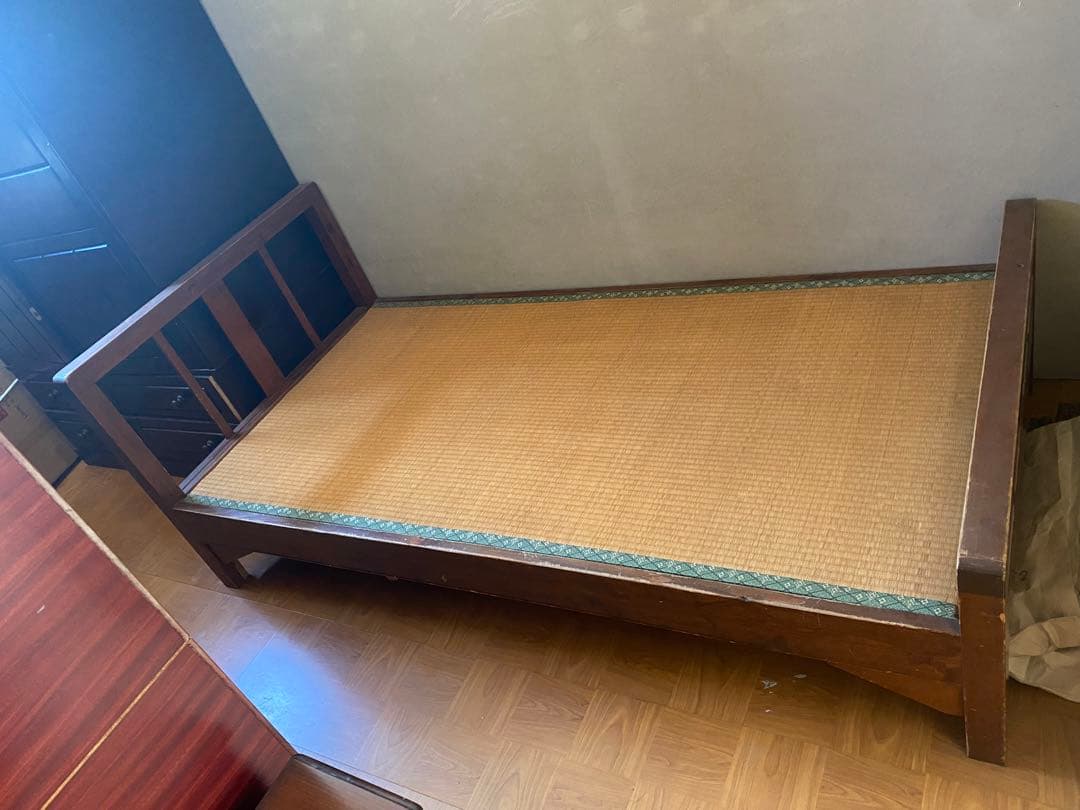 木製 すのこベッド 約193cm x 75cm×97cm