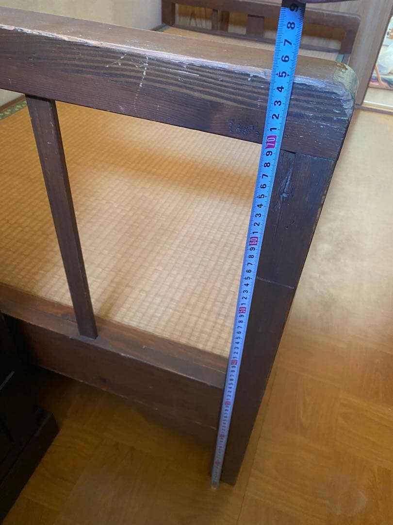 木製 すのこベッド 約193cm x 75cm×97cm