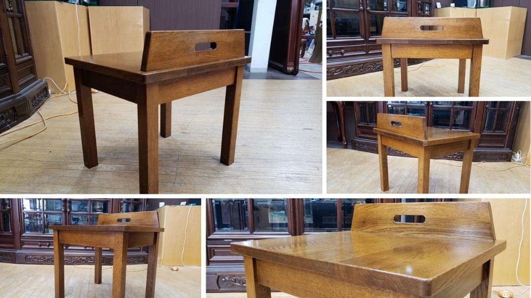 K9　リメイク品　葉山家具 引き出し付き机＆椅子