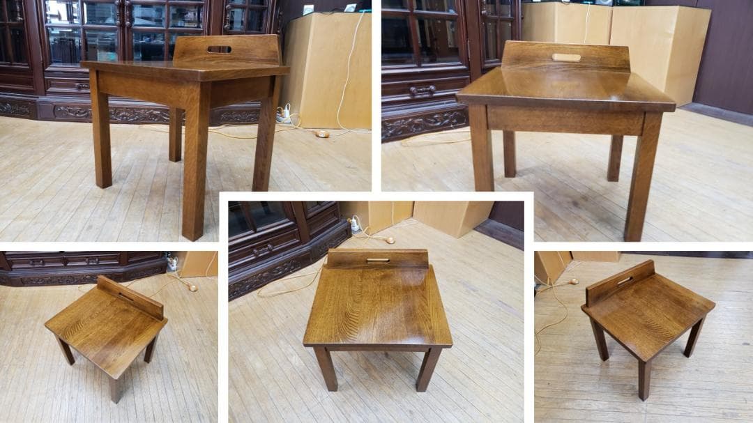 K9　リメイク品　葉山家具 引き出し付き机＆椅子