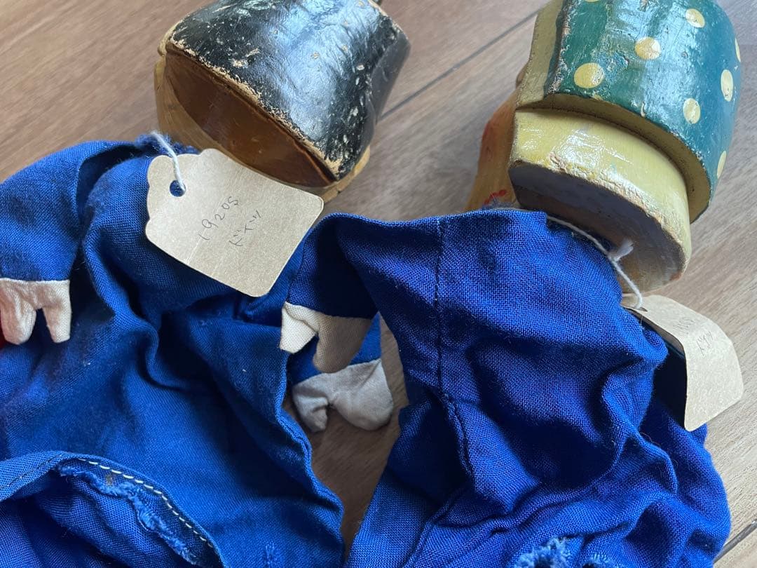 1920年代　ドイツ製　木彫り　パペット