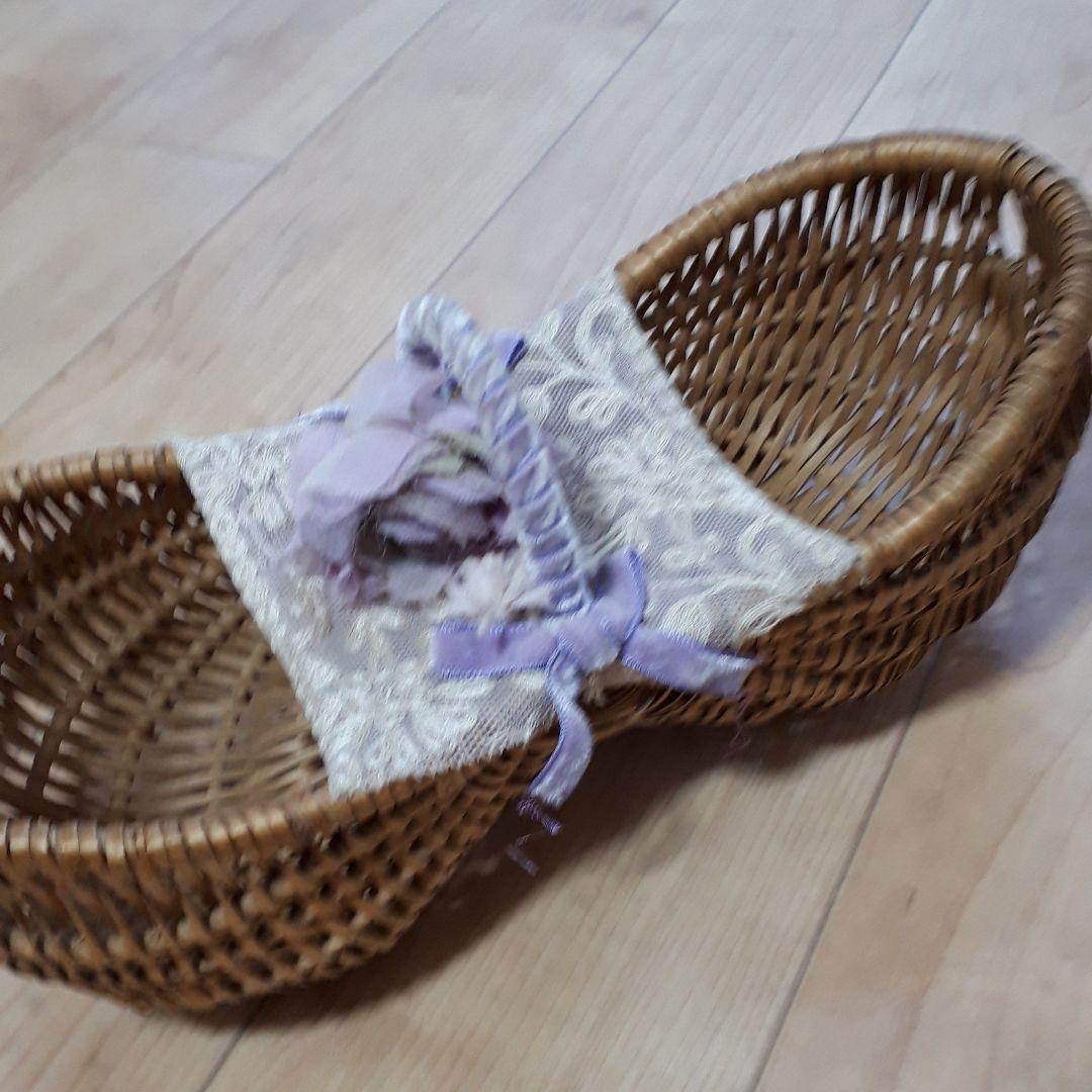 19世紀フランス葡萄摘み籠