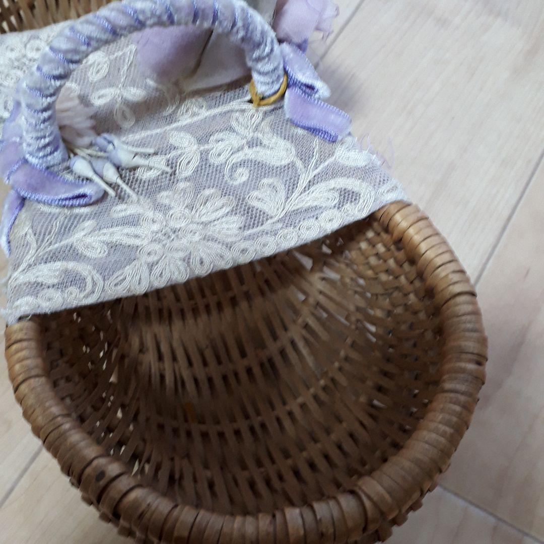 19世紀フランス葡萄摘み籠