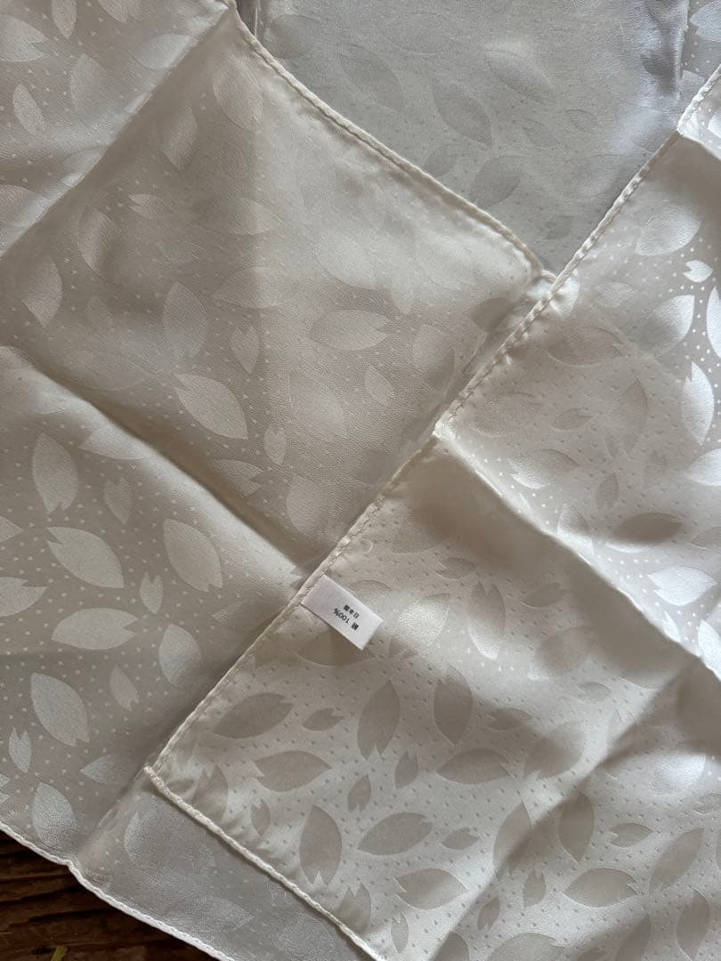 京都老舗マーブル染めインクセット　シルクスカーフ付き