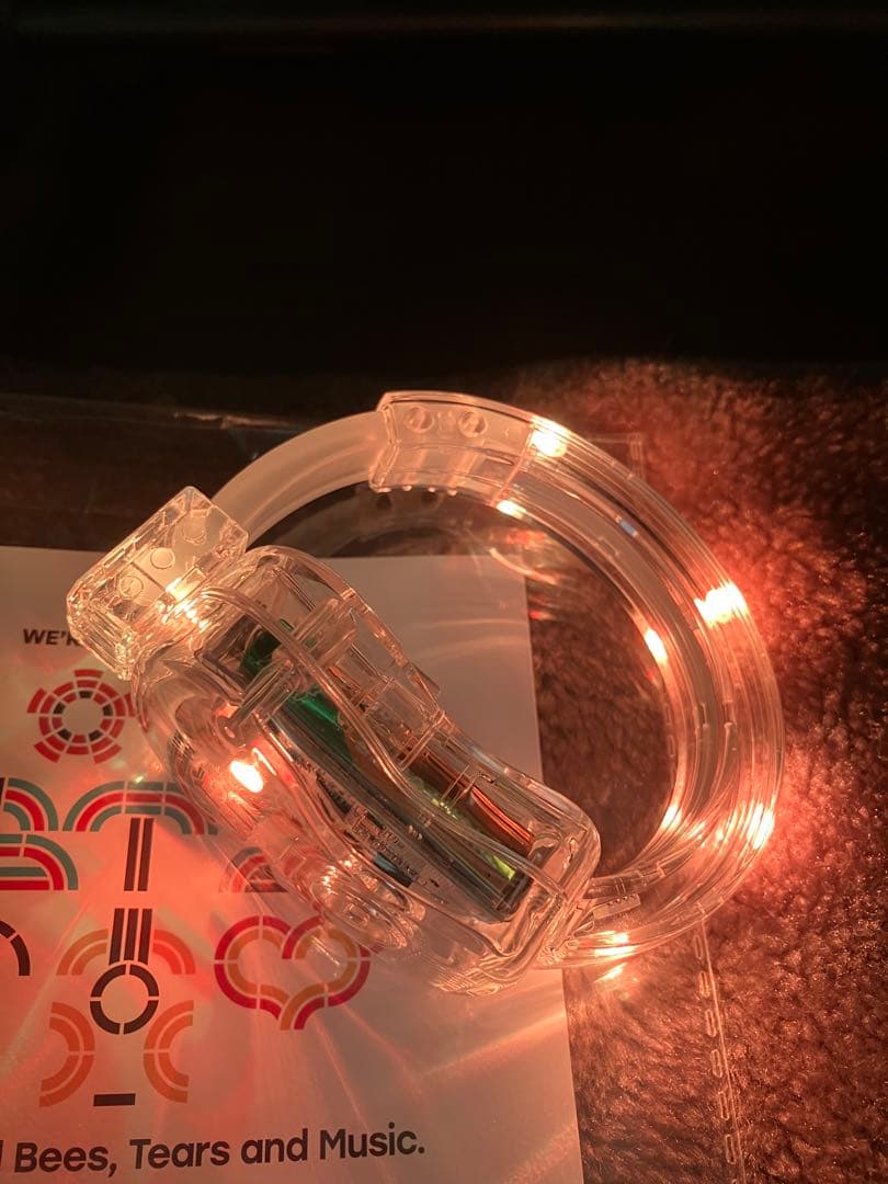 一回使用美品⭐︎福山雅治シンクロライトバングル⭐︎クリア⭐︎2024