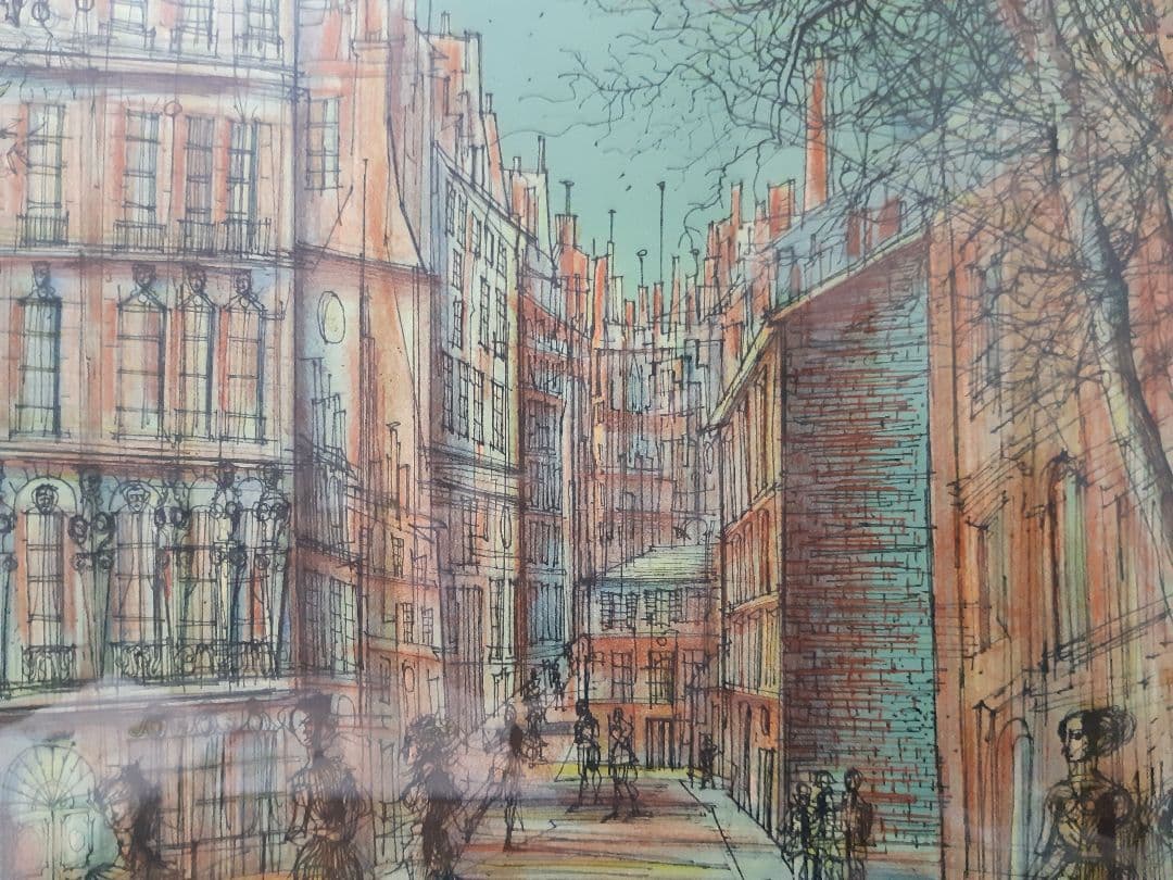 ジャン・カルズ－ リトグラフ Jean Carzou 直筆サイン - メルカリ