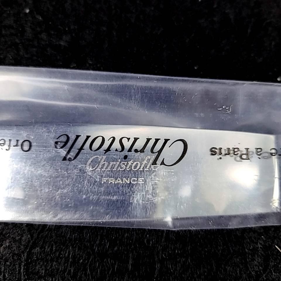 ・未使用・クリストフル　リュバン　テーブルナイフ　12本セット　箱つき