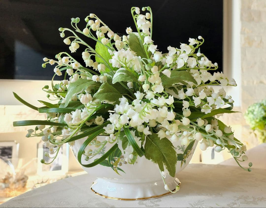 超希少 ハマースレイ すずらん 特大ボウル 盛り皿 ビンテージ アンティーク