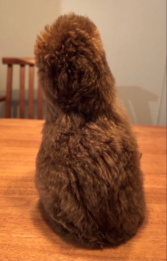 ベビーアルパカ毛ぬいぐるみ おおきなキウイ