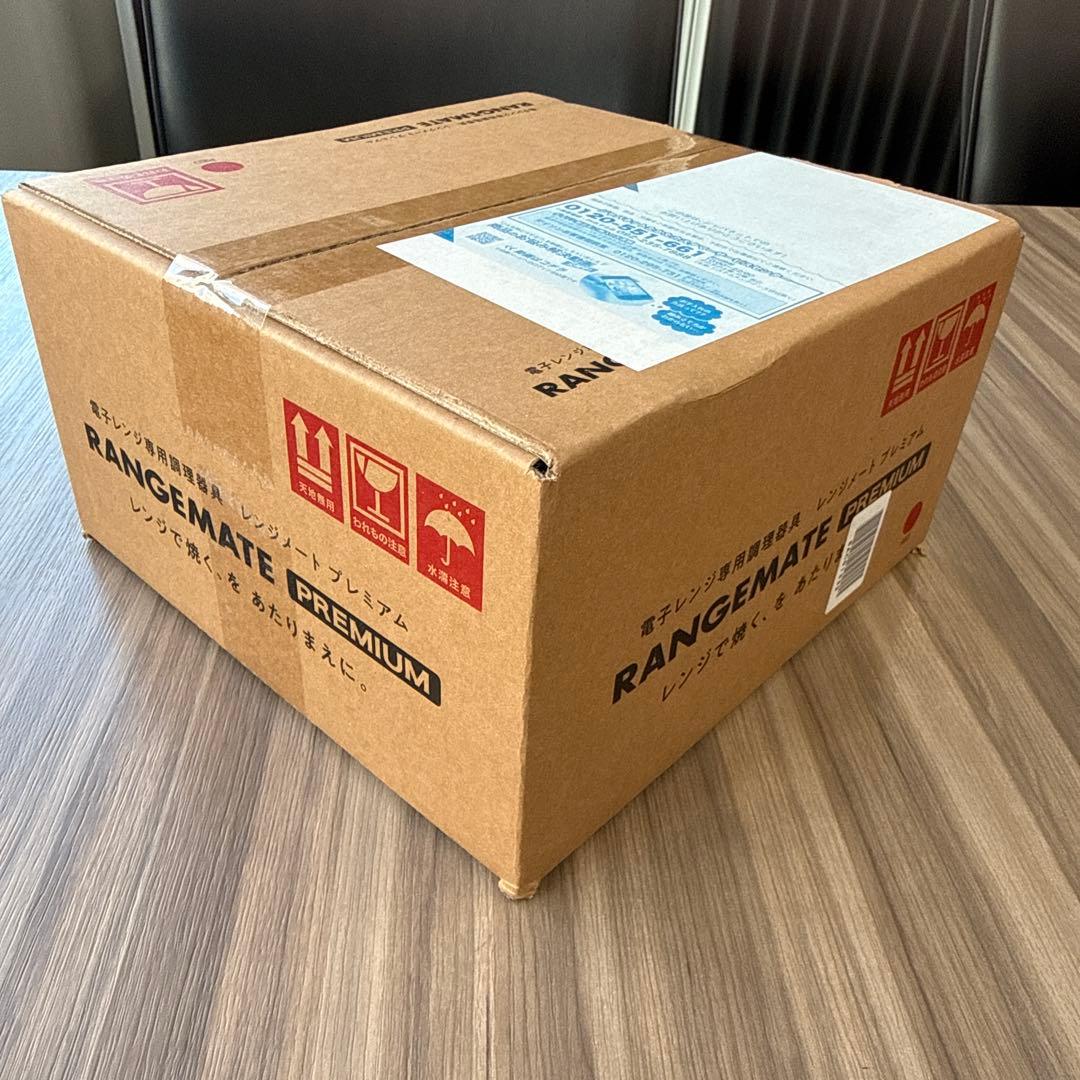 【新品未開封】レンジメートプレミアム　レッド
