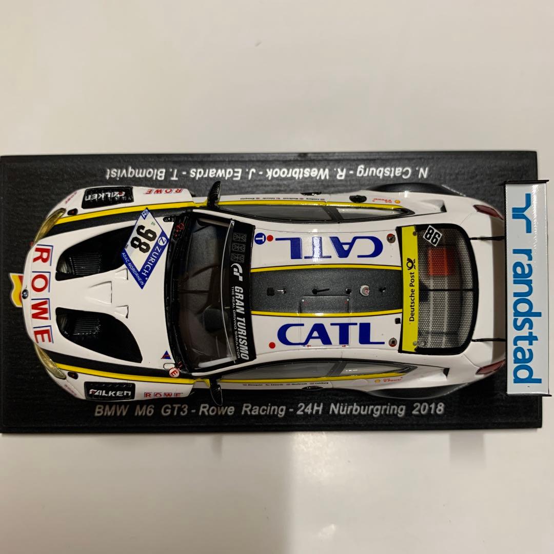 1/43 スパーク BMW M6 GT3 ROWE Racing ニュル24H - メルカリ