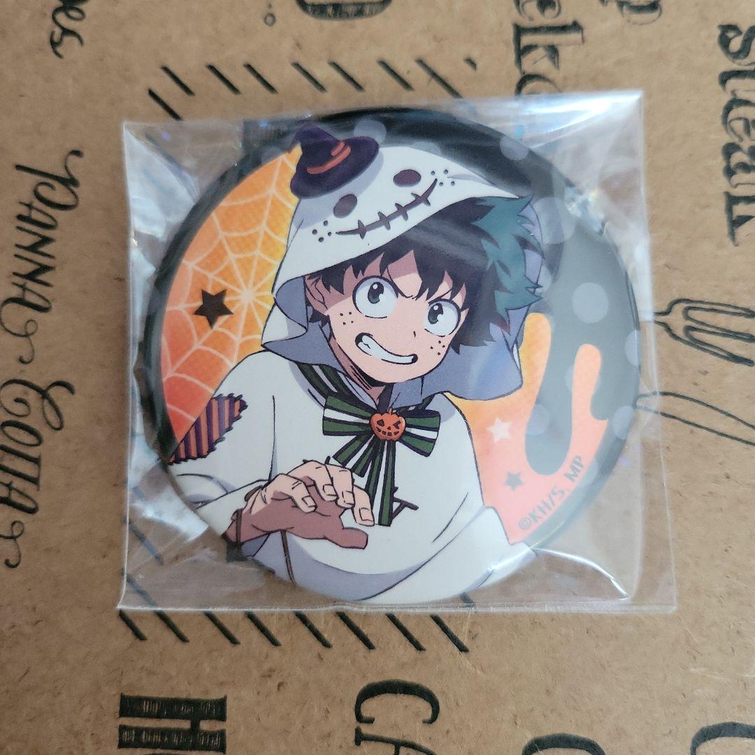 デク ハロウィン 僕のヒーローアカデミア 缶バッジ ヒロアカ - メルカリ