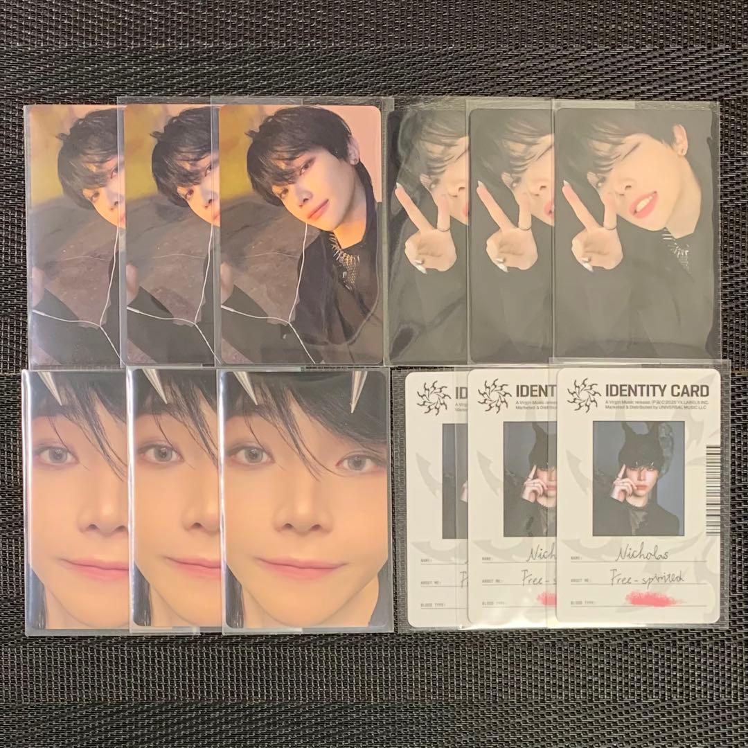 &TEAM 月狼 有明公演 東京 ラキドロ トレカ NICHOLAS ニコラス &TEAM