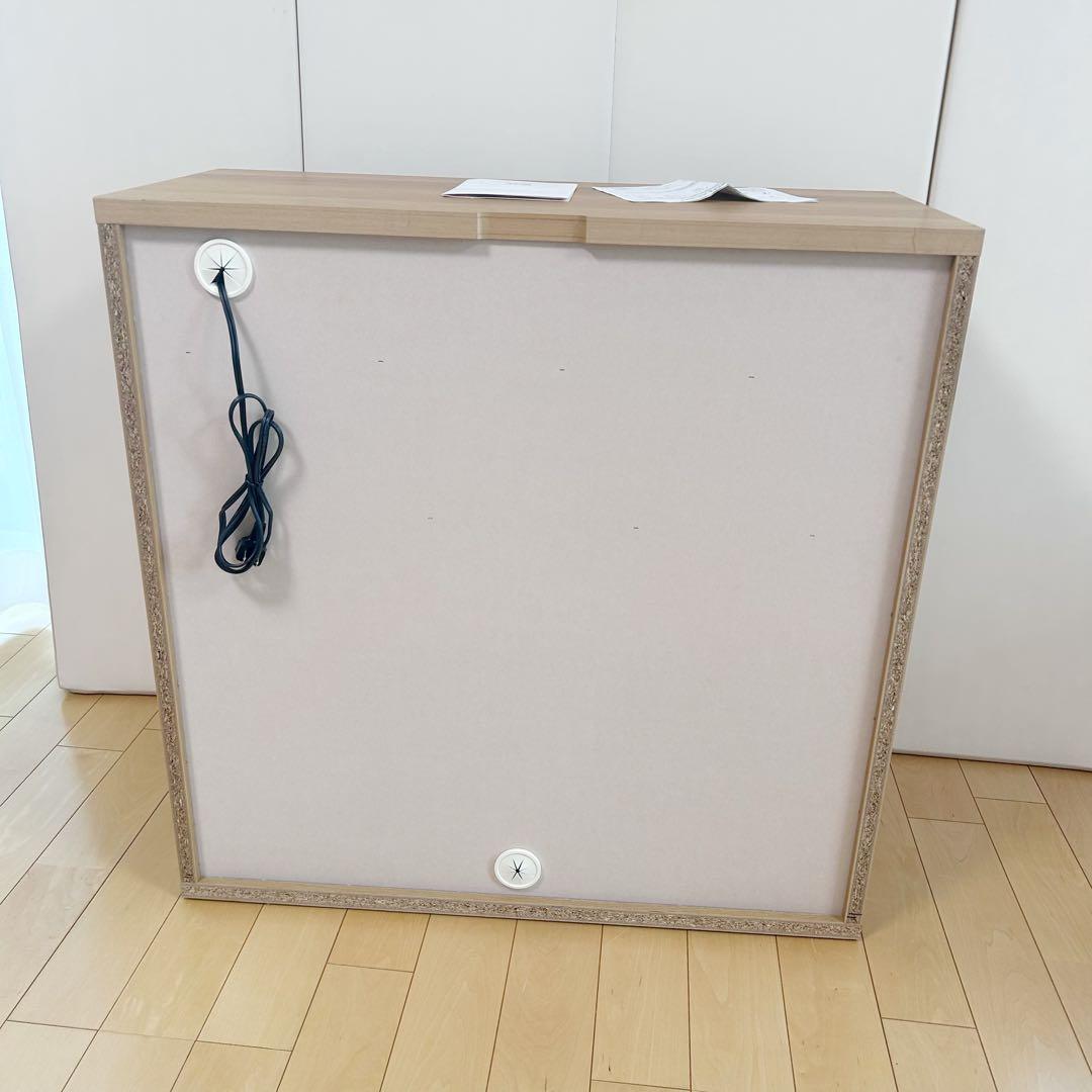 Meuble モーブル　ノーク NOOKサイドボード 幅80 ルーバー引き出し